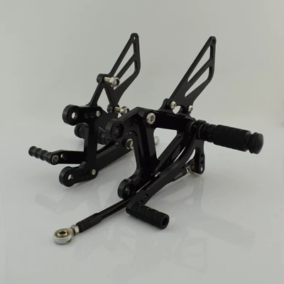 Suitable for Kawasaki ZX-6R ZX636 2003-2004 modified motorcycle lifting pedal rear shift assembly (Motorcycle pedals) - black