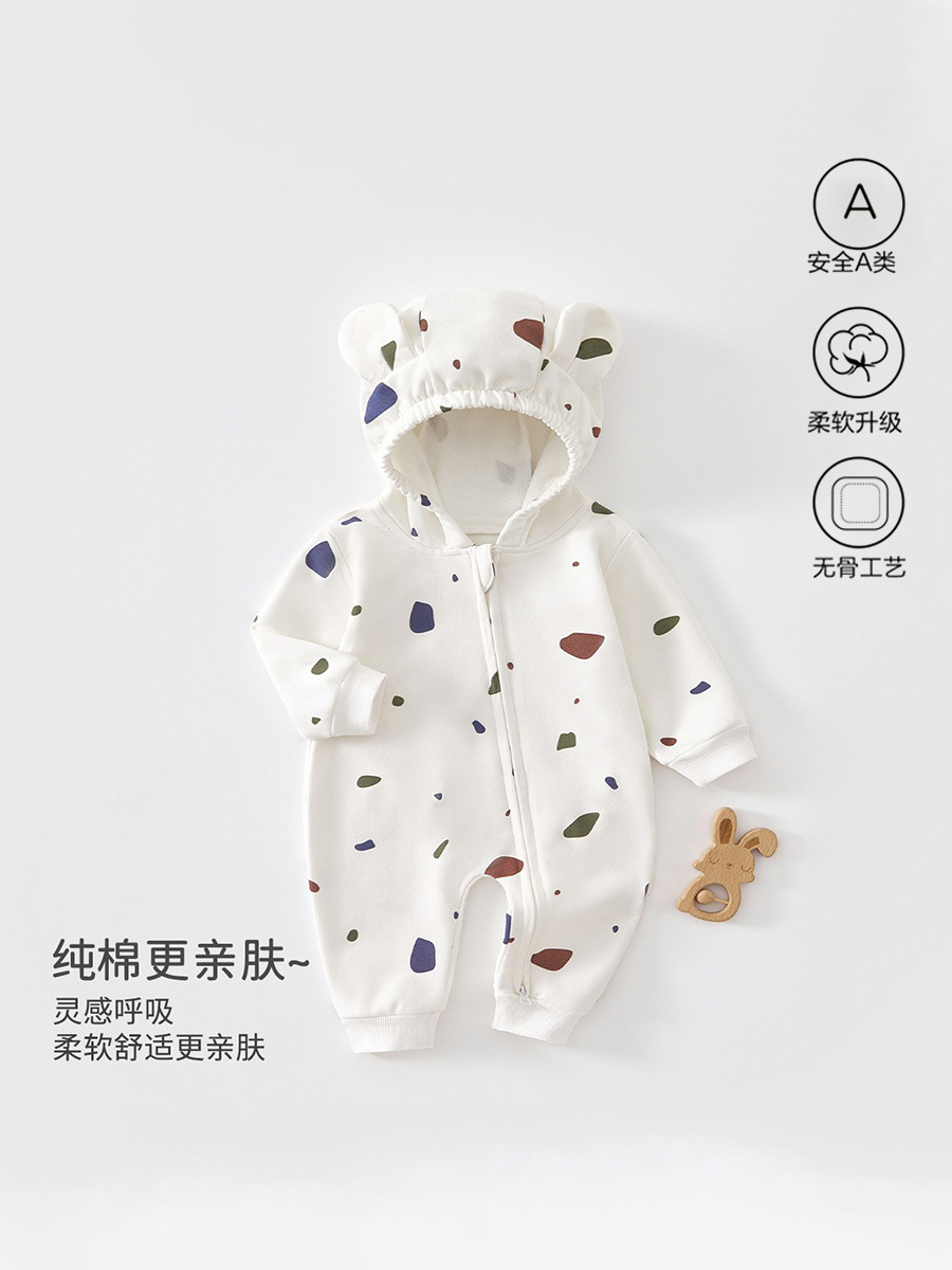 children's autumn cotton hoody to go out