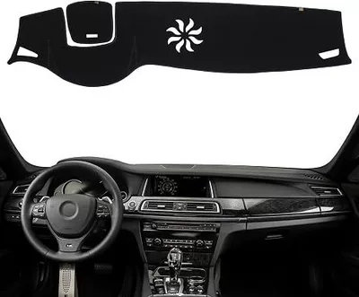 BMW dashboard sunshade mat, central control sun protection cover, dashboard cover 2015-2011 BMW 7 Series (Günəş əleyhinə siperlik) - polyester