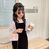 Cartoon children's bag for princess from pearl, handheld accessory, Chanel style
