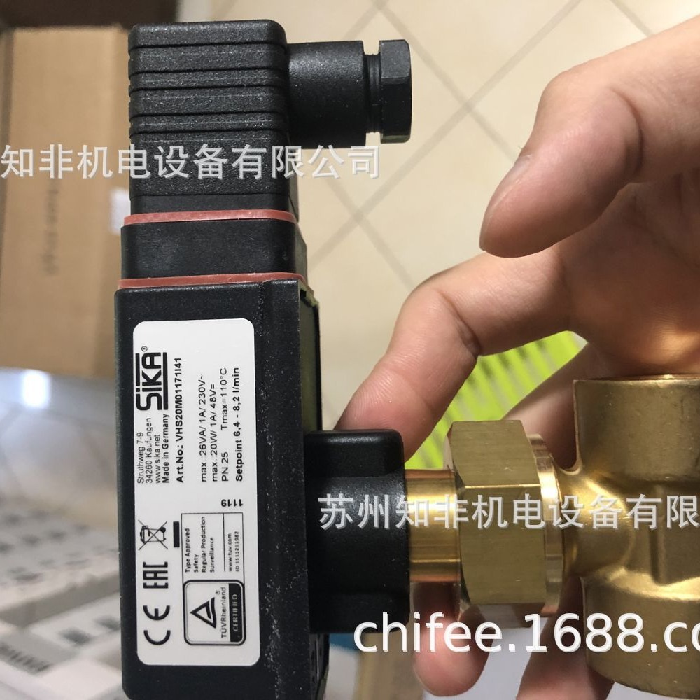 德国SIKA席卡VHS15M流量开关VES08水流开关VTH1541流量计现货批发