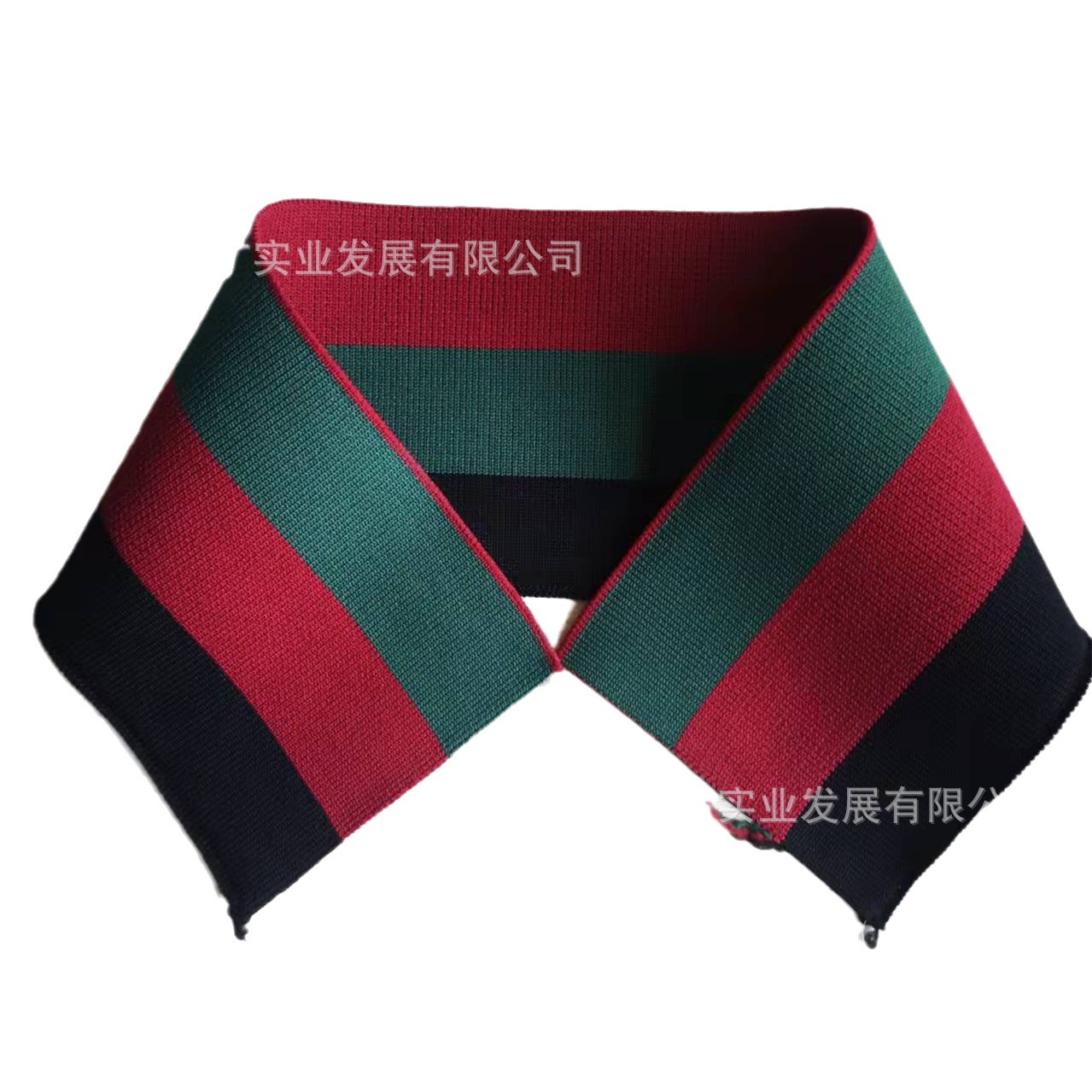 厂家直供优质领罗纹t恤领POLO衫领子横机领色织提花罗纹领