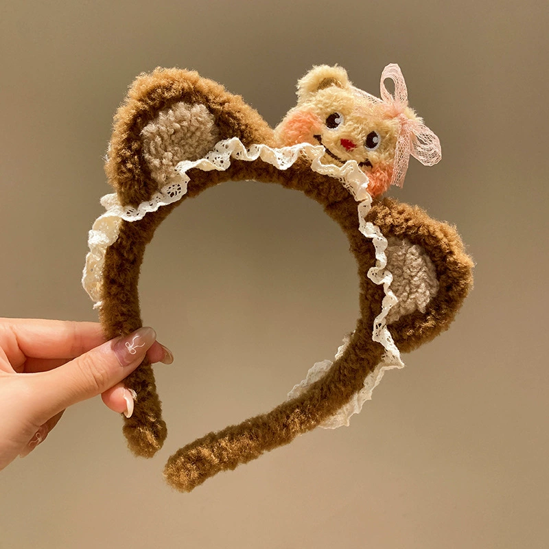 Накладка для лица противоскользящая повязка, hair accessory, корейский стиль, простой и элегантный дизайн, интернет-знаменитость, стиль Chanel