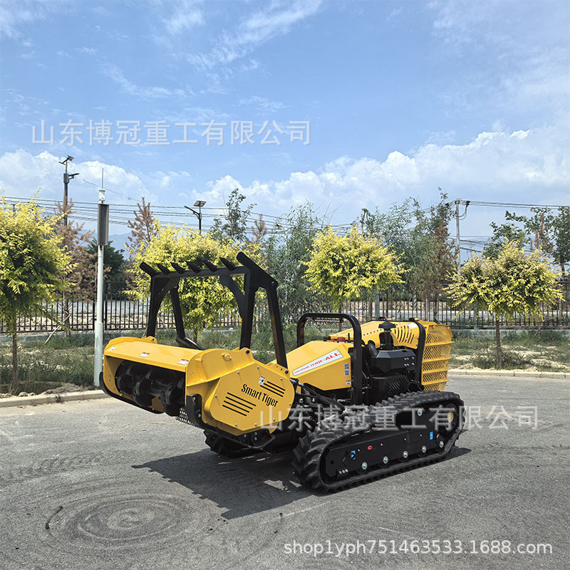 智能遥控隔离带开辟机器人10公分拓荒割灌机河堤养护大斜坡割草机