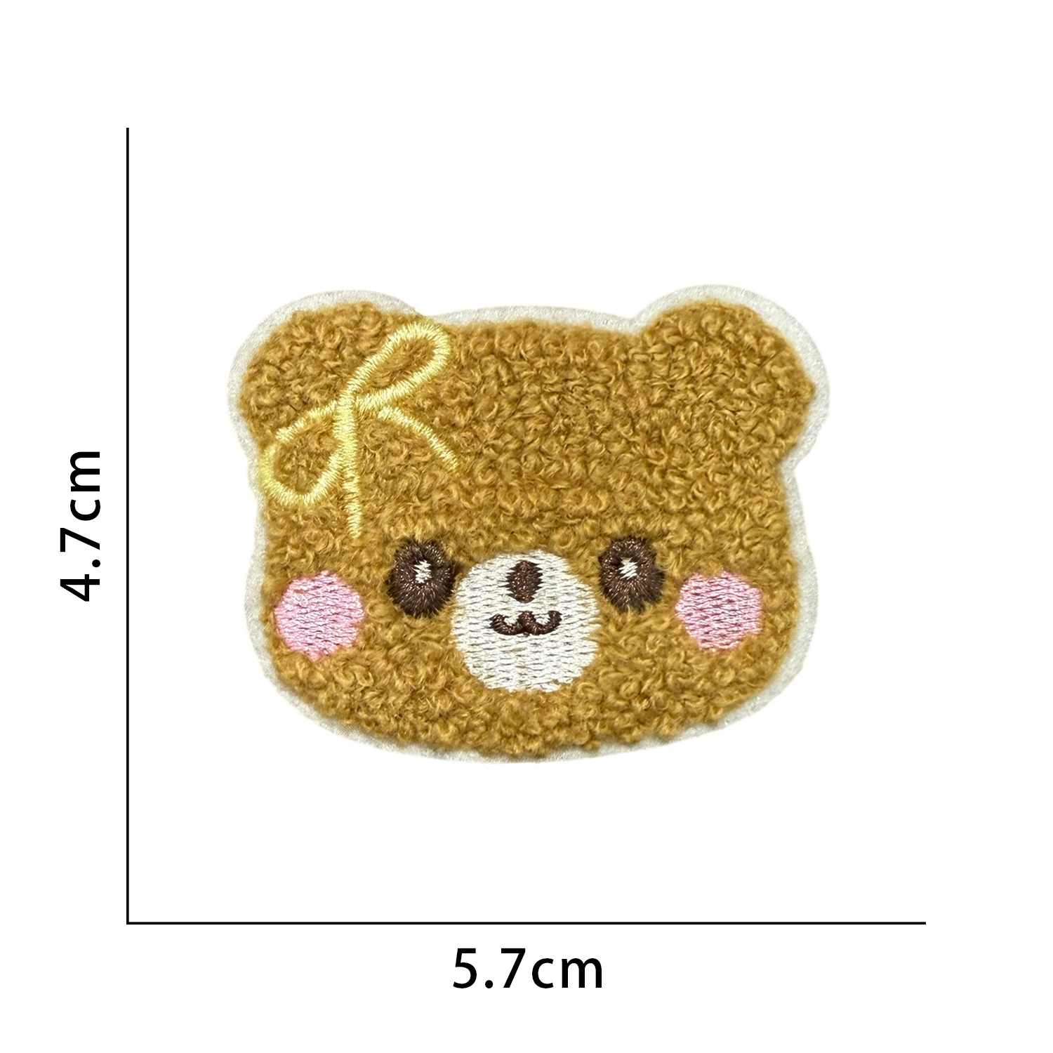 Plush rabbit, with embroidery, with little bears, DIY