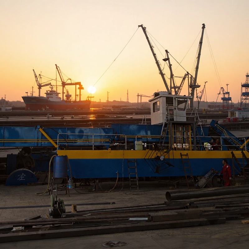 全自动割草船粉碎船现货 水草水葫芦水面打碎船 水质保养打捞船