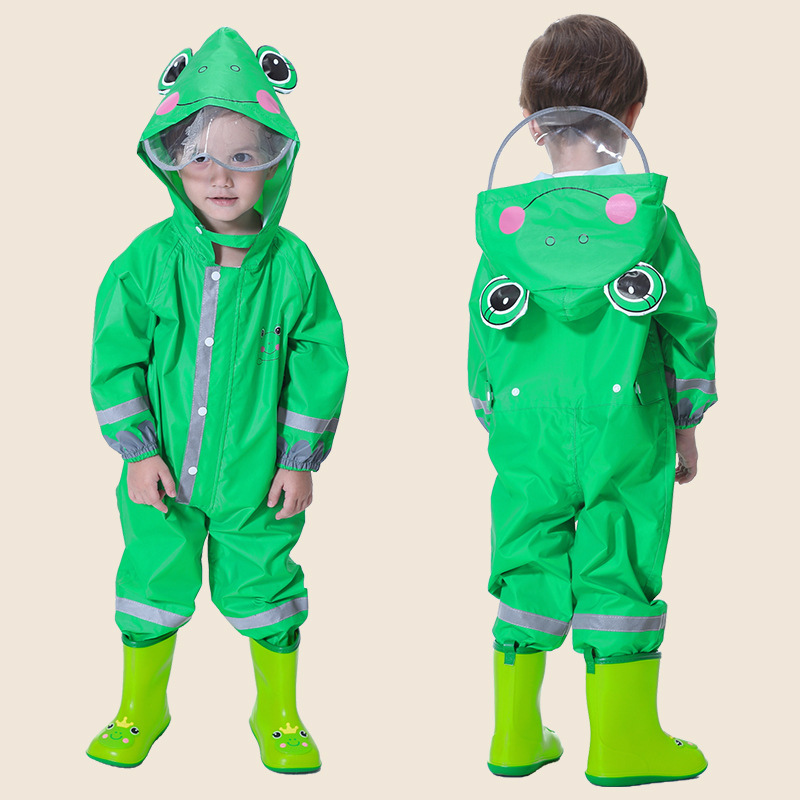 녹색 작은 구아구아 원피스 스타일