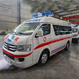 福田G7长轴转运型救护车 120急救车 负压救护车医疗救援车 厂家