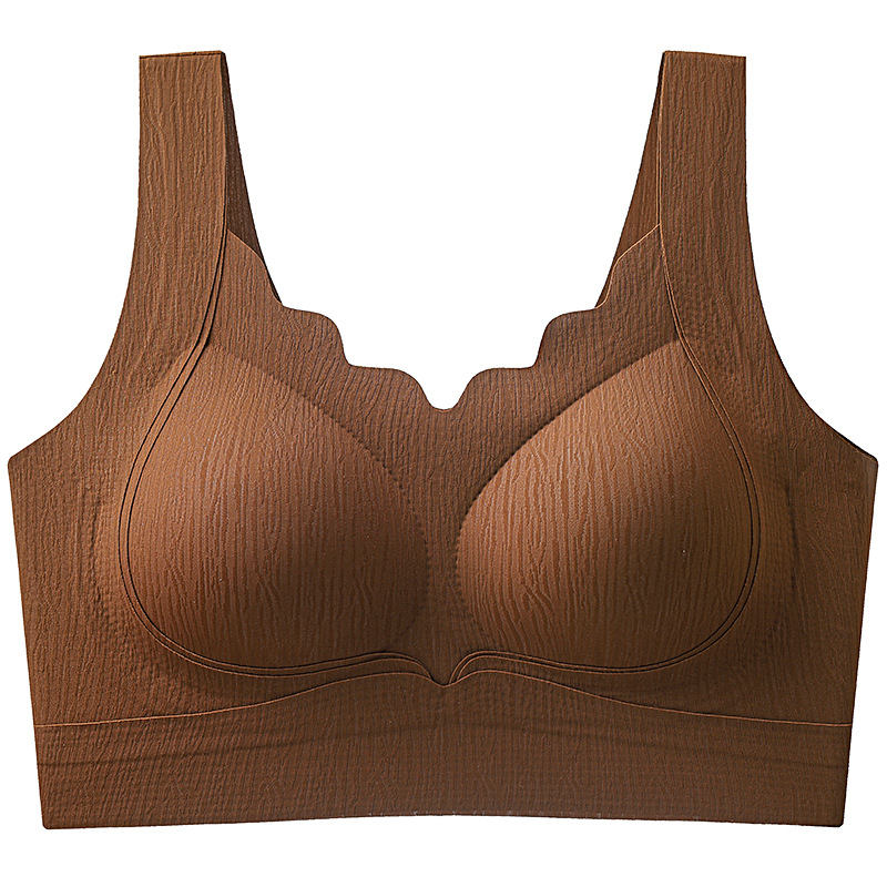 Nuevo estilo de levantamiento sin costuras, chaleco de soporte superior, pechos pequeños para mujer, hermosa ropa interior trasera, colección fina de senos, sujetador anti-flacidez