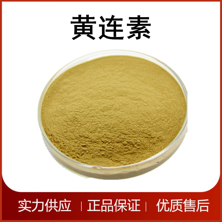 黄连素 盐酸小檗碱  黄连素 盐酸黄连素 现货供应 量大价优