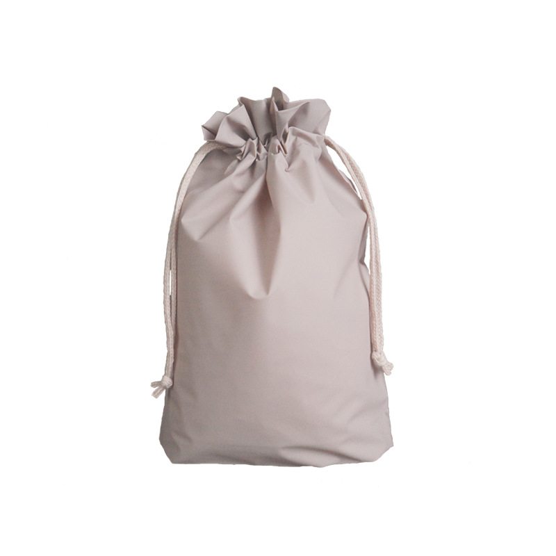 En stock al por mayor Eva esmerilado cordón bolsa color caramelo Almacenamiento de viaje ropa para niños bolsa de plástico cordón