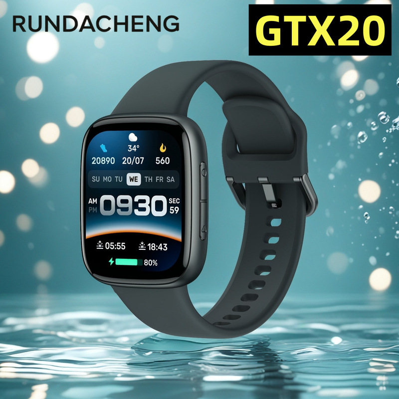 Gtx20 Cross-Border New Smart Watch Heart Rate Blood Oxygen Blood Pressure Health Bluetooth Call Outdoor Weather Forecast Watch Gtx20 Cross-Border New Smart Watch Heart Rate Blood Oxygen Blood Pressure Health Bluetooth Call Outdoor Weather Forecast Watch