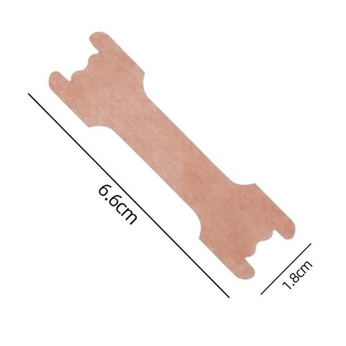 Nasal strip for congestion relief, physically expands nasal passages, improves nasal breathing.