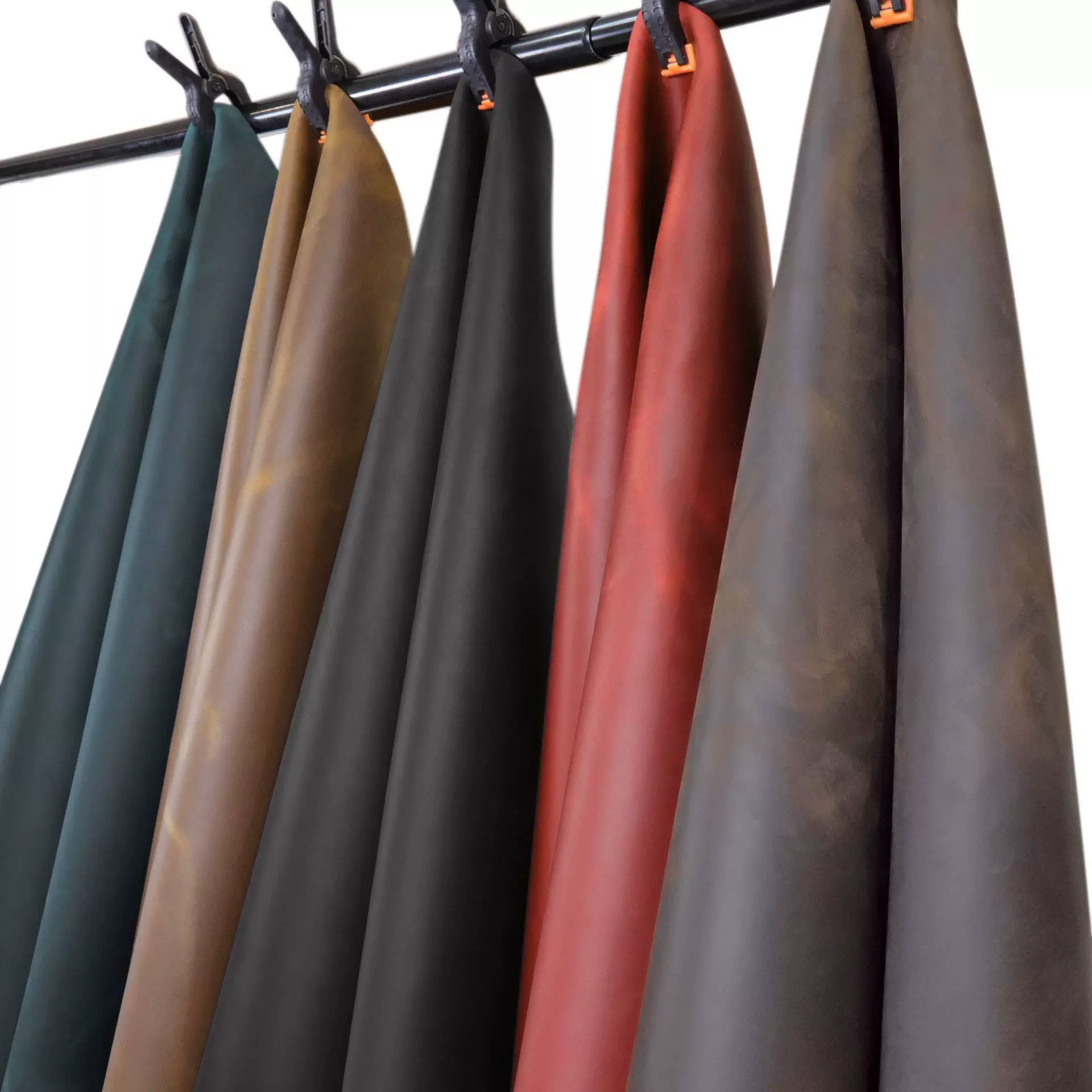 头层疯马皮 油蜡皮 真皮牛皮革｜变色复古 Crazy Horse Leather