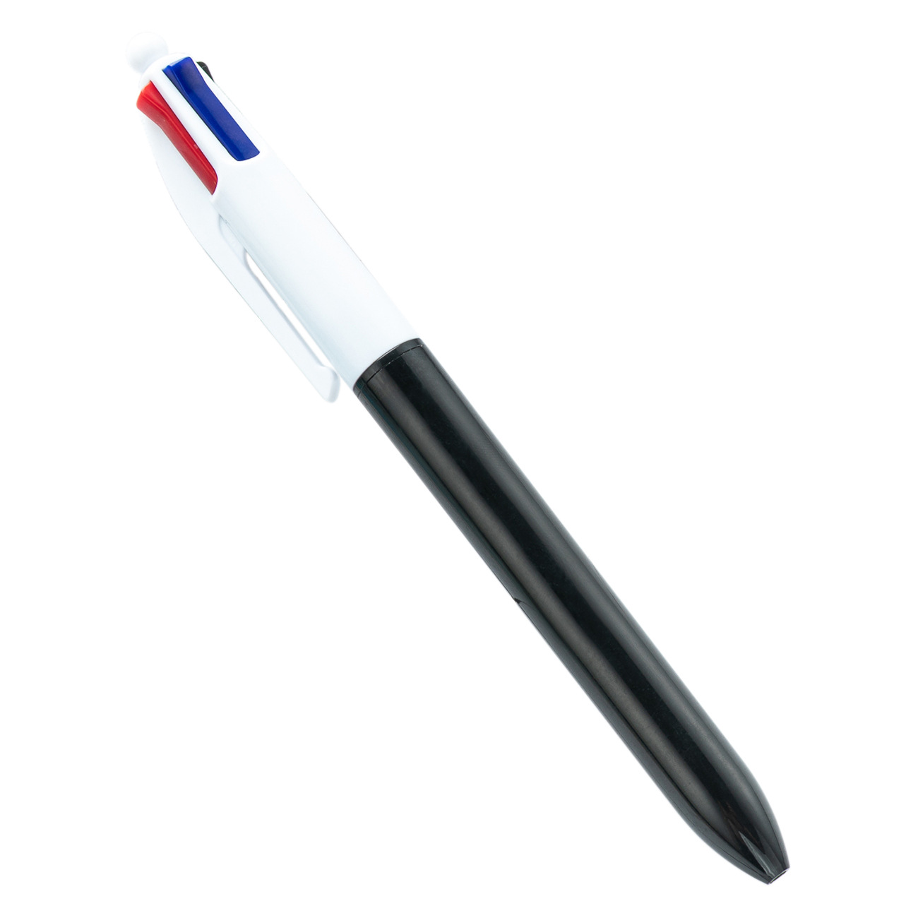 Estudiantes papelería multicolor bolígrafo móvil cuatro en uno bolígrafo manual para tomar notas bolígrafo de plástico bolígrafo mayorista