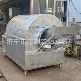 电加热300斤炒货机 无尘面粉炒货机图片 家用50斤翻炒机批发