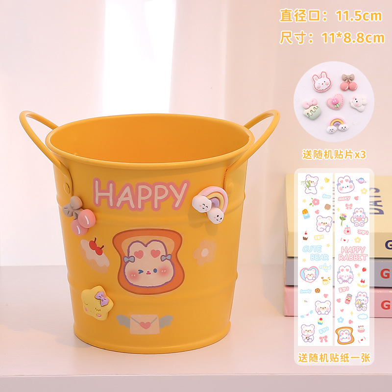 Titular de la pluma creativa DIY escritorio caja de almacenamiento chica corazón niños chica estudiante de gran capacidad simple titular de la pluma al por mayor