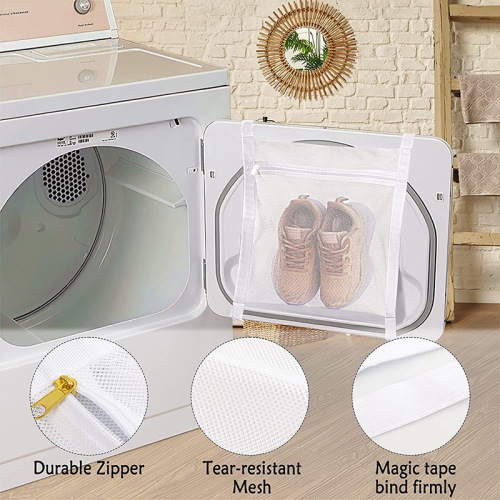New Shoe Bag Direct from Factory Wholesale Coarse Mesh Breathable Shoe Dryer Bag Laundry-Specific Shoe Care Bag