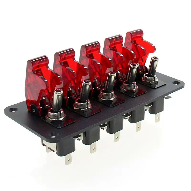 asw-07d汽货车20A电源单路控制开关组合面板改装配件12V轮船房车