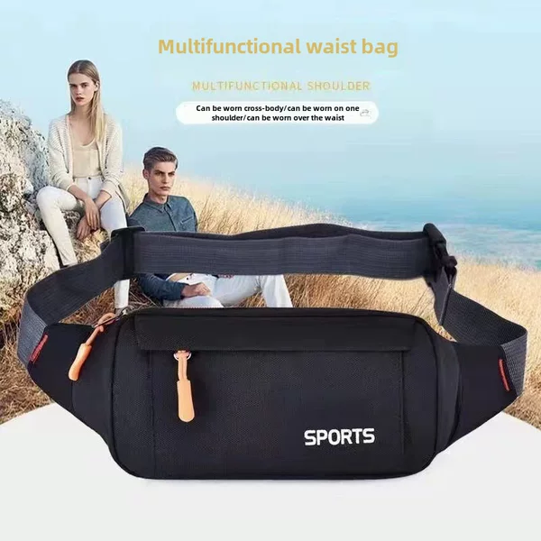 Mobile phone waist bag men's belt work site business sports running multi-functional women's small lightweight large capacity
