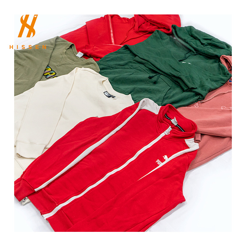二手品牌卫衣usedbrandedhoodiesbales高品质服装按斤批发散装