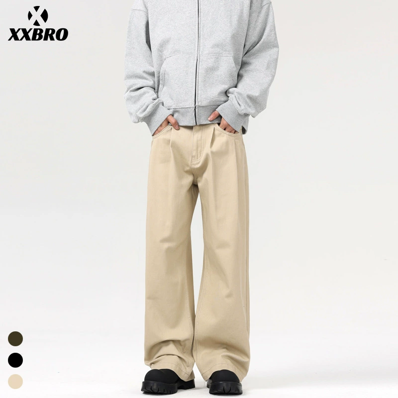 Xxbro мужская одежда # американский ретро прилив длинные брюки