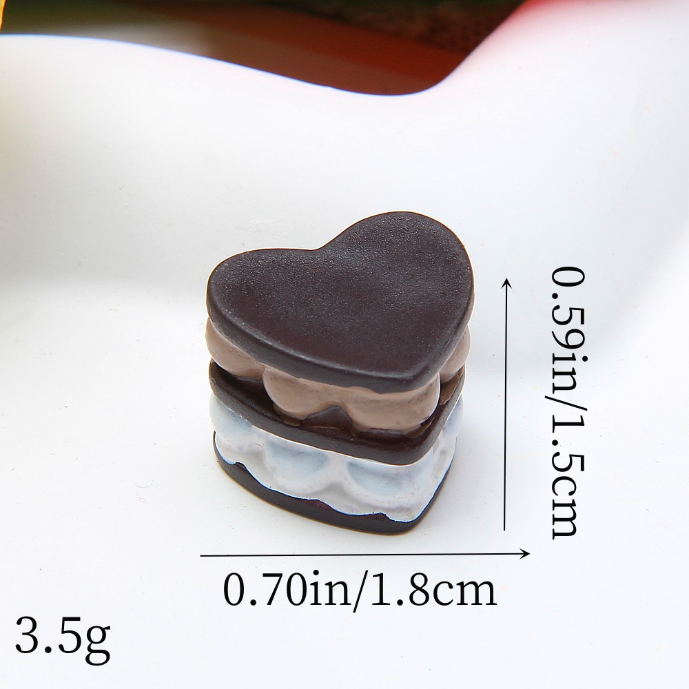 Pastel de juego de comida simulación palomitas de maíz postre bricolaje crema accesorios de goma decoración de la casa zapatos hebilla briy al por mayor