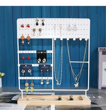 欧式金属首饰架 多功能耳钉收纳耳环架手链戒指项链饰品展示架