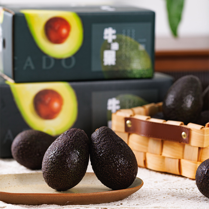 [SF air freight] Peru tree-ripened avocado ready to eat seasonal fresh fruit 4pcs 6pcs pack large size