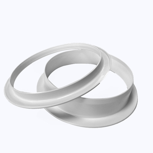 Swimming Pool Filter Accessory Set of Five - Plastic Inner and Outer Ring Wall-Mounted Integrated Filter Cleaning Accessories