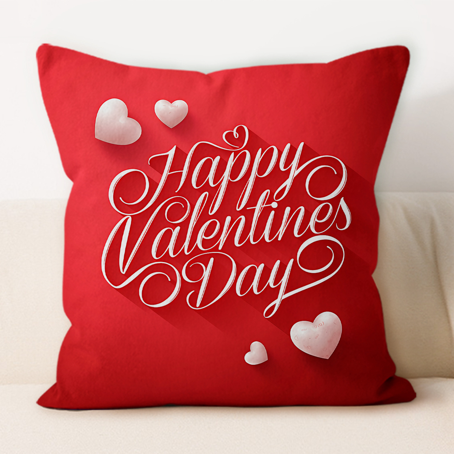 almohada de San Valentín transfronterizo simple nórdica moderna casa sala de estar sofá almohada cama almohada de oficina