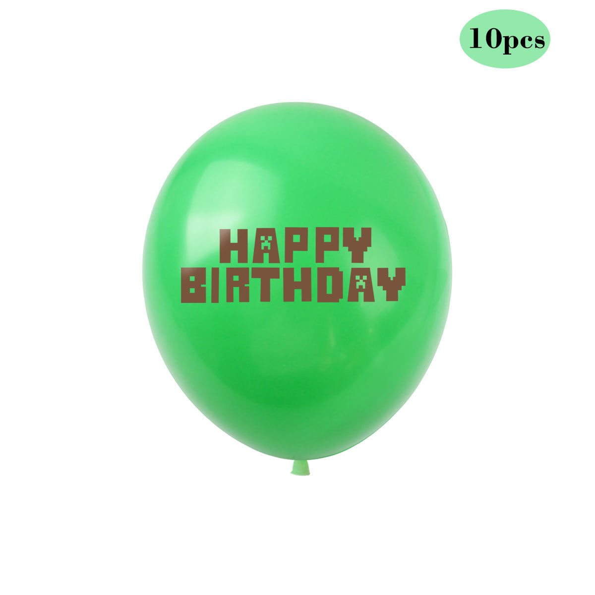 像素大战气球绿色2