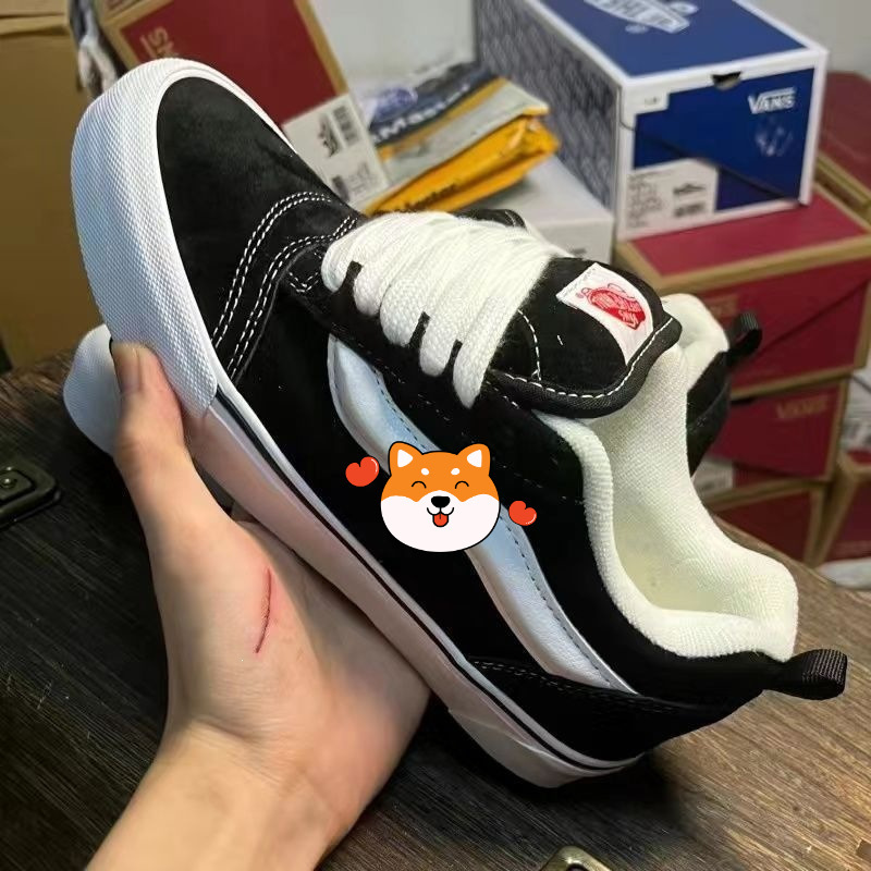 Putian high-quality replica sneakers, classic Vans Dragon Fruit thick-soled shoes, Knu Skool retro low-top skate shoes Putian high-quality replica sneakers, classic Vans Dragon Fruit thick-soled shoes, Knu Skool retro low-top skate shoes