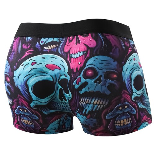Men's underwear trend boxers sexy boys trend mid-waist breathable straight angle