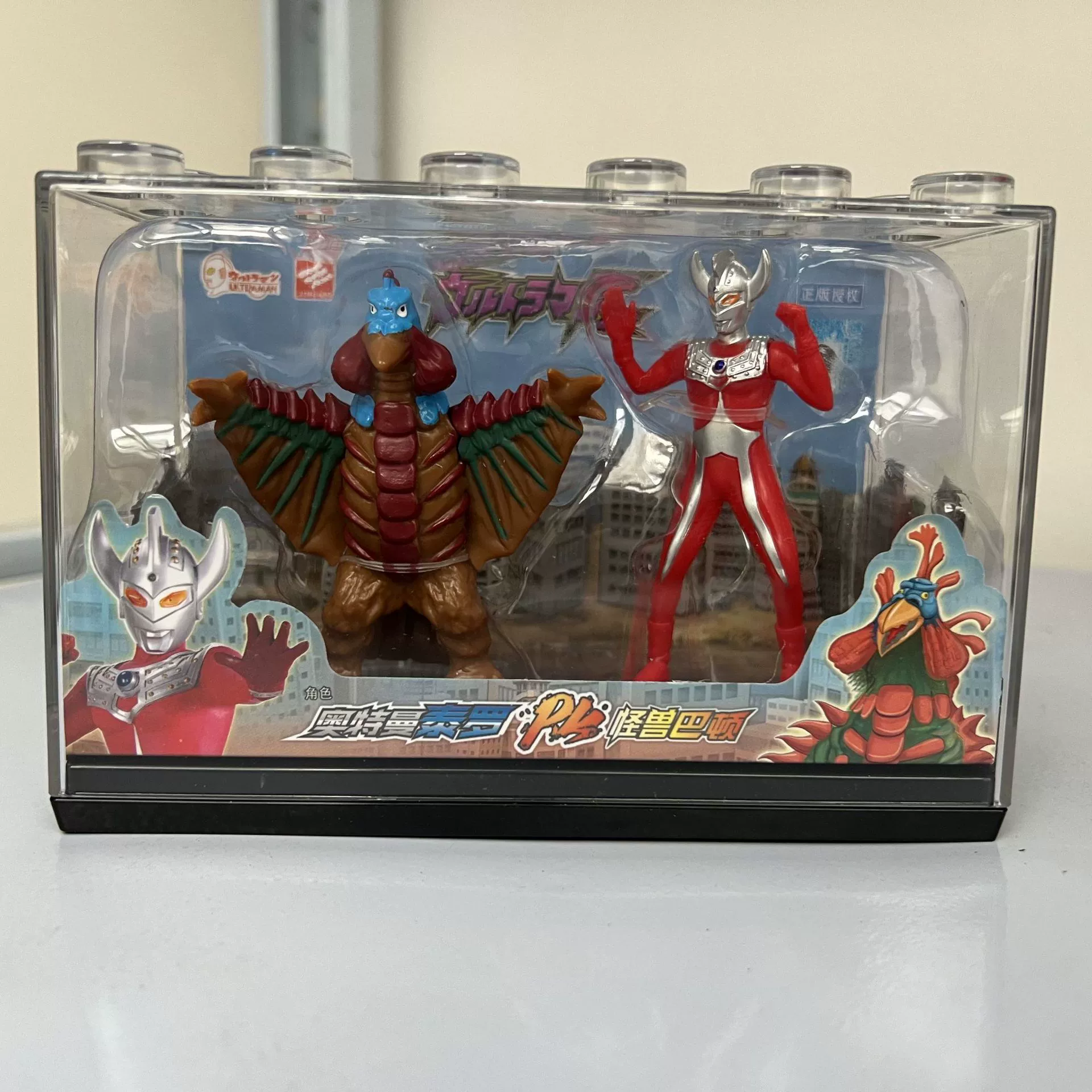 Оригинальная Ultra Monster Tyro против Gomora Семь Красный Король Человек Фигура Игрушка Украшение