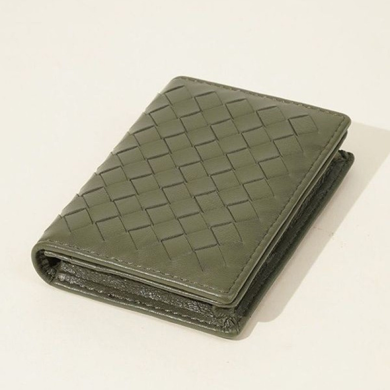 Ins-Style Small Card Holder, Classic Woven Multi-Functional Driver's License Cover, Large Capacity Niche Wallet Ins-Style Small Card Holder, Classic Woven Multi-Functional Driver's License Cover, Large Capacity Niche Wallet