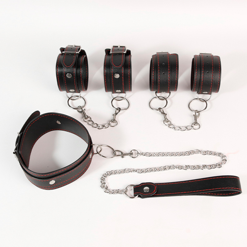 Adulto sp juguetes sexuales sm set para hombres y mujeres juguetes sexuales manos y pies esposas coqueteo parejas ayudas sexuales entrenamiento