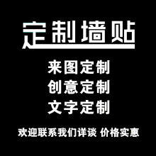 14117 3d立体电视背景墙面装饰可移除墙贴纸幼儿园环境布置墙贴画