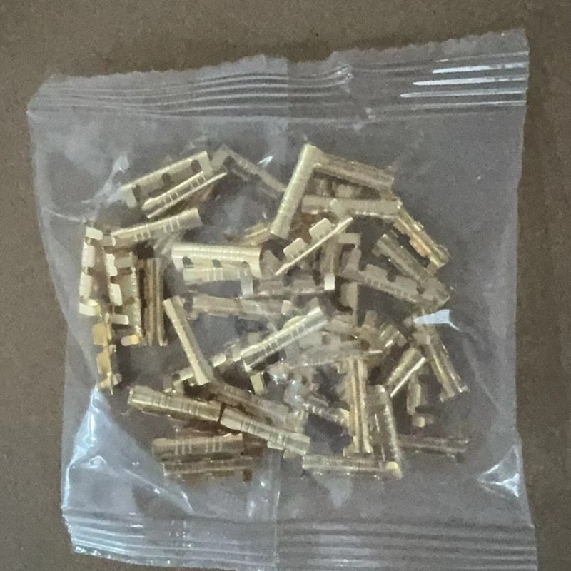 453U型端子配線ケーブル突合せ冷端コードレス熱収縮チューブ0.3-1.5mm2 50pcs/100pcs|undefined