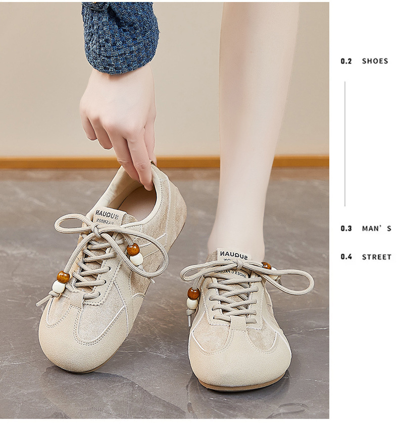 2026 Spring New Korean Style Ins Breathable White For Women Low-top Casual Sneakers Thick-soled Flat Shoes K3911_vogvips.com