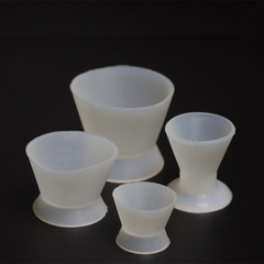 Dental silicone rubber mixing bowl self-curing cup silicone bowl dental material self-curing cup rubber bowl dental