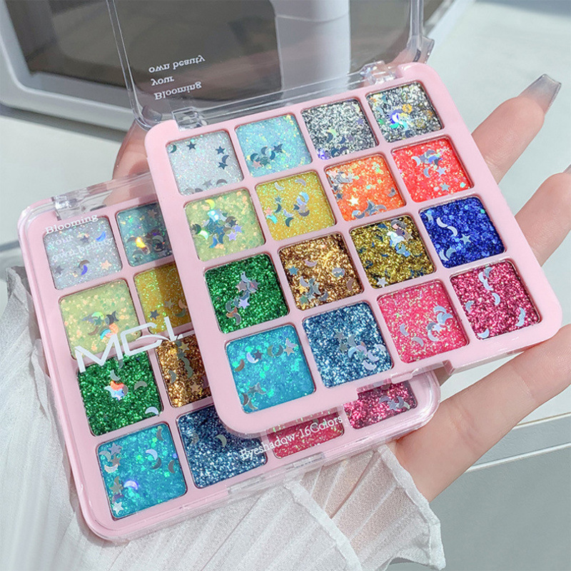 Paleta de sombras de ojos de ensueño de 16 colores