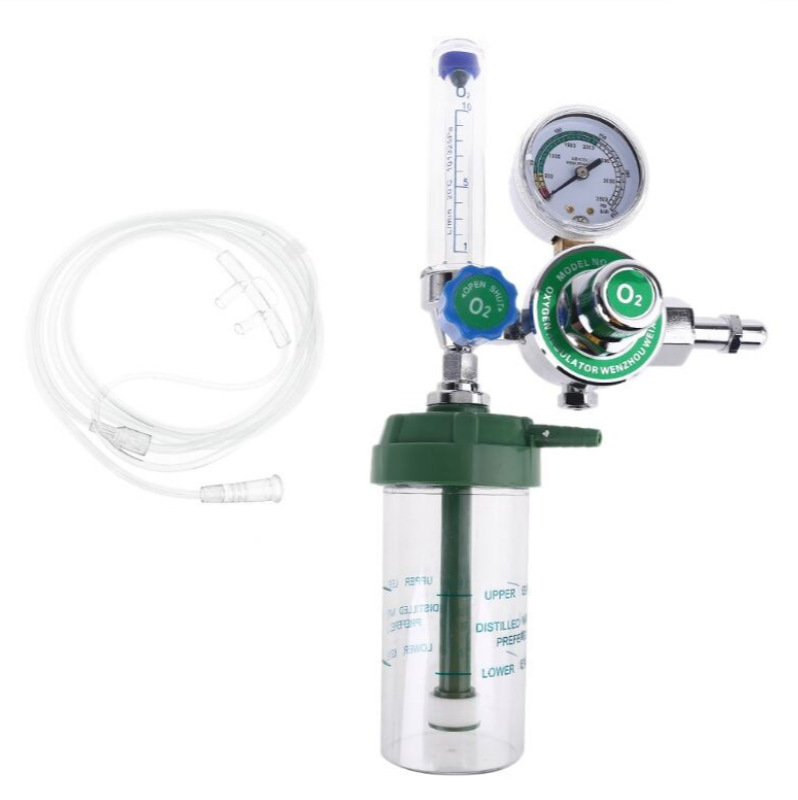 Oxygen Inhaler Regulator Pressure Flowmeter Outlet Male G5/8