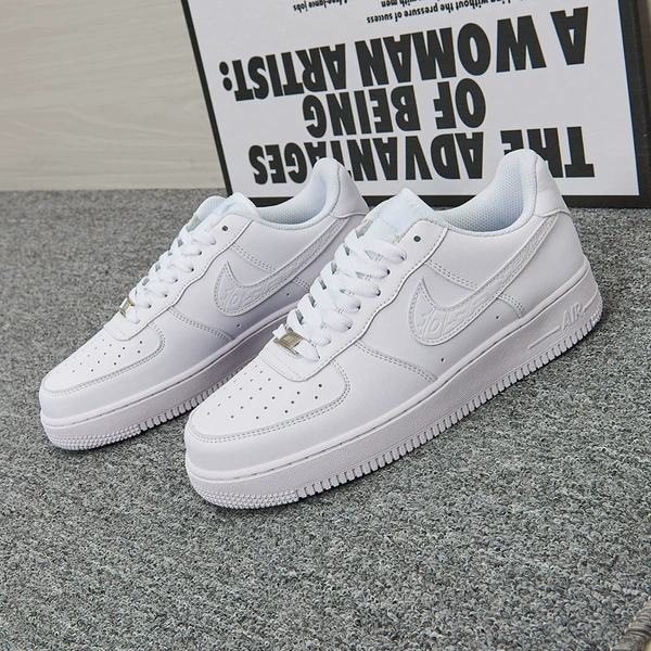 All white