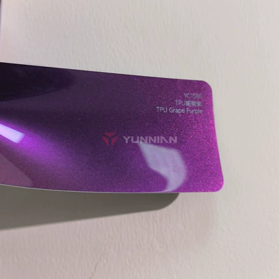 change film, full car wrap, Auto Color Change Film - tpu-grape-purple-15215m