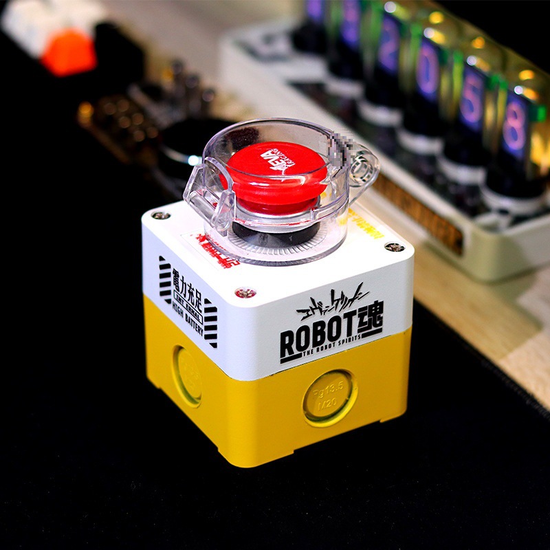 无线台式电脑桌面开关主机外置无线远程启动器键核弹重大决策按钮