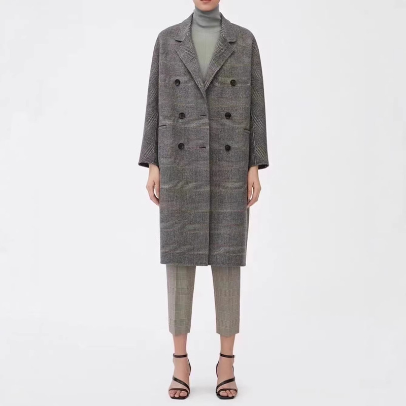 Ic Xiaohe's 2025 Autumn and Winter New Collection Is a Masterpiece of Craftsmanship! High-Quality Classic Plaid Coat by Will King