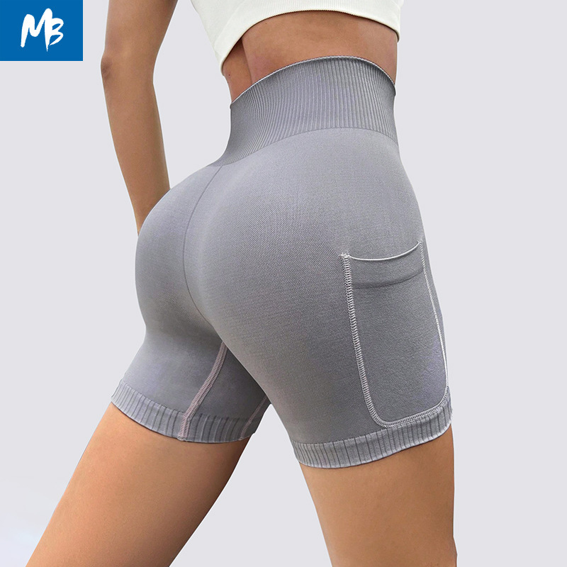 Running Quick-Dry Yoga Pants, Sports Yoga Shorts for Women, High-Waisted, Butt-Lifting, Peach-Shaped, Tight-Fitting, Tummy Control, Breathable, Hip-Hugging