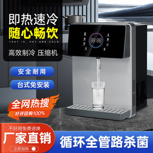 Instant Hot Water Dispenser and Water Purifier All-In-One Machine, Direct Drinking Machine for Home Use, Small Rapid Heating Pipeline Reverse Osmosis Ro