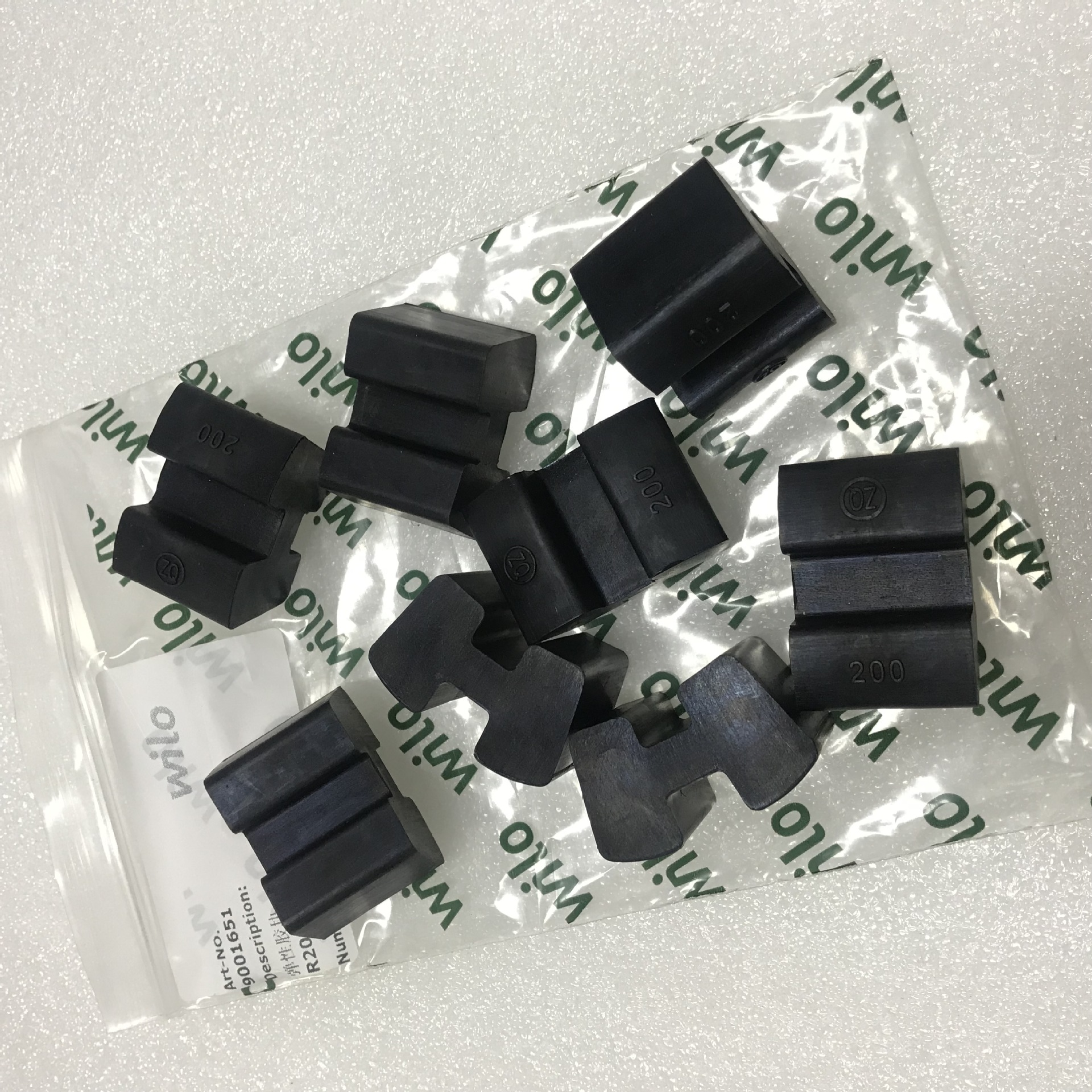 减震弹性胶块wilo威乐GIGA-B125/280-7.5/4大流量高扬程无堵塞泵